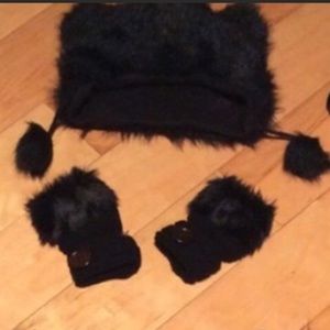 Halloween Cat fur hat